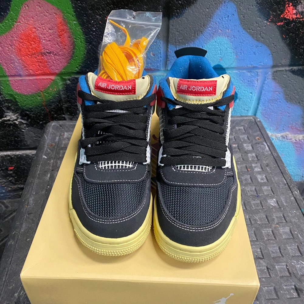 Air Jordan 4 Retro “Union off Noir” - Picture 3 of 9